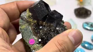 Natural andradite garnet cluster an amazing art of nature garnet andraditegarnet gemstone [upl. by Delila]