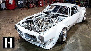 The Greatest Trans Am Ever Built 7 foot wide 700hp 10000rpm Track Ripper [upl. by Maxwell]