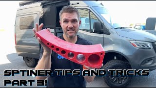 Sprinter and Adventure Van Tips and Tricks Part 3 [upl. by Ayom568]