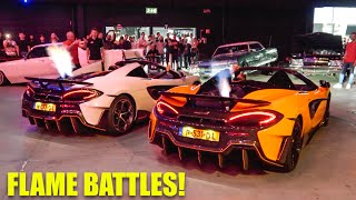 SUPERCARS REVVING  750HP GTR Widebody RS3 600LT Senna 812 TNEER 1000HP RS6 Supra [upl. by Serrell]