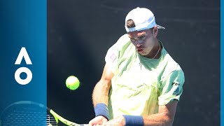 Fernando Verdasco v Maximilian Marterer match highlights 2R  Australian Open 2018 [upl. by Eserrehs]