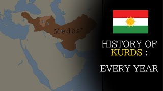 History of Kurds Every Year 678 BCE  present [upl. by Winchell]