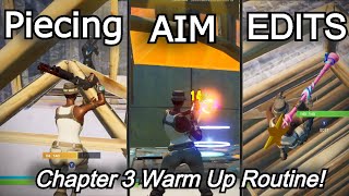 The BEST Practice Maps amp Warm Up Routine You Need to Improve in Chapter 3  Best AimEdit Courses [upl. by Nilpik318]