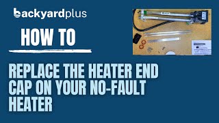 HOWTO REPLACE THE END CAP ON YOUR NO FAULT HEATER WITH 78077 END CAP REPAIR KIT 76227 76228 73790 [upl. by Neelia577]