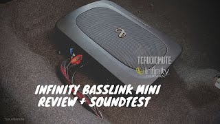 INFINITY BASSLINK MINI REVIEW  SOUND TEST [upl. by Guendolen]