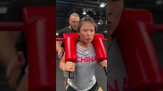 Zhang weili mma ufc zhangweili strawweight [upl. by Eenolem]