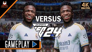 EA Sports FC 24 ⚽ Real Madrid 🤜 VERSUS 🤛 Santiago Bernabeu Gameplay [upl. by Namijneb]