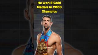 MICHAEL PHELPS 23 GOLD MEDAL IN OLYMPIC🏅😱 [upl. by Ramahs]