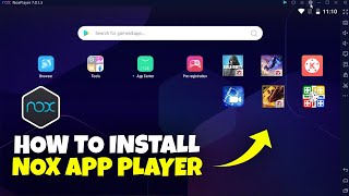 How to Install Nox App Player on Windows  7 and 10 1GB 2GB 4GB 6GB 8GB 12GB Ram Low And PC [upl. by Brucie]