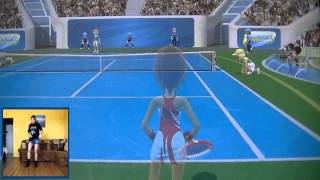 Kinect Sports 2  Tennis  Tenis ziemny [upl. by Nohtanoj376]