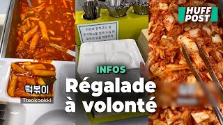 Les repas des cantines coréennes émerveillent tout le monde sur TikTok [upl. by Sanalda]