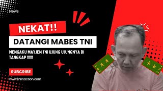 Apes Pria di Medan Nekat Jadi Mayjen TNI Gadungan Berakhir Ditangkap Polisi [upl. by Connie]