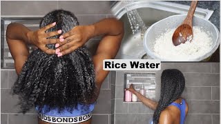 HOW I GREW MY HAIR IN ONLY 2 WEEKS WITH RICE WATER [upl. by Gratt121]