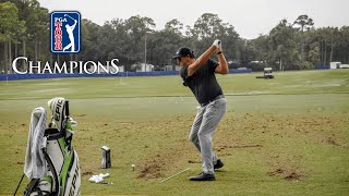 Full Phil Mickelson range session at Constellation FURYK amp FRIENDS [upl. by Nairadal]