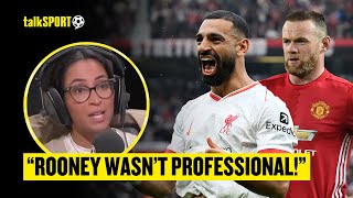 Angelina Kelly INSISTS Mo Salah Is A BETTER Player Than Rooney Ever Was 😱🔥 [upl. by Ahsekahs]