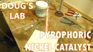 Pyrophoric Nickel Hydrogenation Catalyst  Nickel Oxalate Preparation [upl. by Idid]