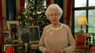 Queen Elizabeth Gives Somber Christmas Broadcast [upl. by Hanonew361]