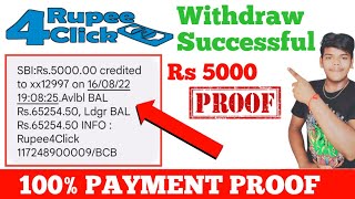 Ruppe4Click 100 PAYMENT PROOF  Rupee4Click  PAYMENT PROOF Rupee4Click  Ruppe4Click Withdraw [upl. by Uba662]