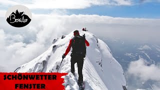 Skitour im Wilden Kaiser Das Schönwetterfenster und westliche Hochgrubachspitze [upl. by Erhart]