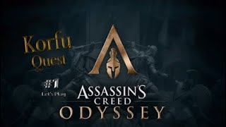 Assassins Creed Odyssey Korfu Quest  Part1 Ich Brauch mal Urlaub [upl. by Ennylcaj]