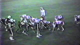 Ware Shoals High School 28 vs Landrum High School 0 Football Game 1986 [upl. by Fidellas]