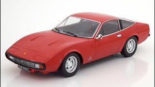 Modelissimo KKScale Ferrari 365 GTC 4 1971 red 118 [upl. by Jesh760]