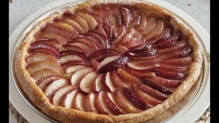 Recette  Tarte Fine à la Nectarine [upl. by Vasquez]