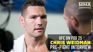 Chris Weidman Promises Banner Performance at FOX 25 ‘I Can’t Get Beat Up on Long Island’ [upl. by Lain434]