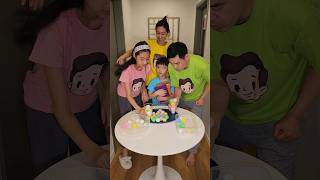 Ping Pong Ball Game Challenge  탁구공 옮기기 게임  FamilyGame  Funnygame Shorts [upl. by Gnilrits]