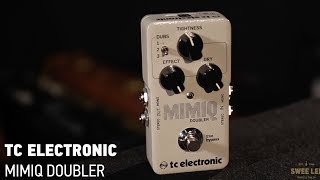 TC Electronic Mimiq Doubler Guitar Effects Pedal [upl. by Jea]