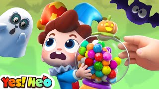 Halloween Gumballs Song  Halloween Songs  Learn Colors  Nursery Rhymes amp Kids Songs  Yes Neo [upl. by Ingaborg]