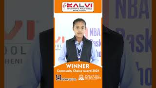 NAKSHATRA KAARTHIK  T4 Education  World Best School Winner  Kalvi International Public School [upl. by Eentirb]