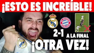 😭¡EL MADRID LO HA VUELTO A HACER a la FINAL de CHAMPIONS tras GANAR al BAYERN 21 ¡OJO la POLÉMICA [upl. by Aicirtal319]