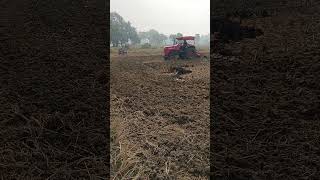 Plowing private field in Modhupur Sheakhala farming Modhupur sheakhala [upl. by Sihon]