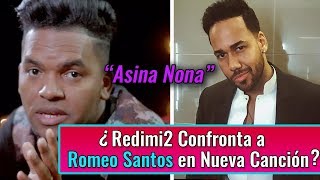 Redimi2 Confronta al Bachatero Romeo Santos en Nueva Canción Trapstornadores [upl. by Washington]