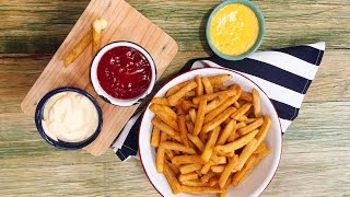 Receta Papas a la francesa  Cocineros Mexicanos [upl. by Domenic]