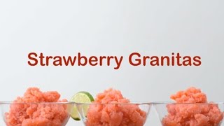 Strawberry Granitas [upl. by Dnalevets759]