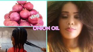 How To Make Onion Oil For Hair Growth onionoilforhairgrowth [upl. by Hartzke]