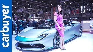 1900bhp Pininfarina Battista walkaround  Carbuyer [upl. by Hugo]