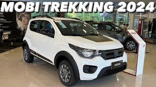 Fiat Mobi Trekking 2024  Versão mais completa do Mobi por 75 MIL Reais é uma boa compra 4K [upl. by Lerred]