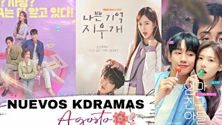 Estrenos Doramas AGOSTO 2024 💗🧚‍♀️ Doramasyessi [upl. by Yleoj]