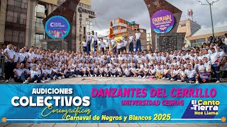 Danzantes del Cerrillo 🥁 Audición 2025  Carnaval de Negros y Blancos [upl. by Joub604]