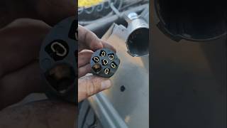 Trailer lights arent working  7 pin wiring connector disassembly electrical connection [upl. by Edme463]