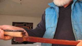 Cigar box banjo making part one [upl. by Zitella]