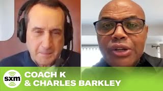 Charles Barkley and Coach K Discuss the NCAA Tournament  SiriusXM [upl. by Gav]