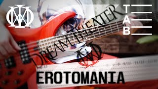 Dream Theater  Erotomania Bass Cover  Walktrough with TAB  Yamaha TRBX 305  SansAmp BassDriver [upl. by Niryt]