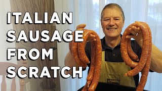 Making Italian Sausage from Scratch  Complete StepbyStep Guide and Recipe [upl. by Shulman]