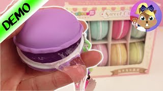 Macarons slajm na srpskom  MACARONS SET sa slajmom  kutijice za privezak za ključeve [upl. by Bred]