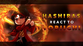 Hashiras react to Yoriichi  Demon slayer  Gacha Club  RoseGacha [upl. by Arella393]