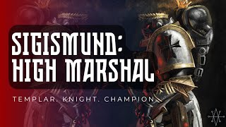 Sigismund Templar Knight Champion  40k Records [upl. by Buckie632]